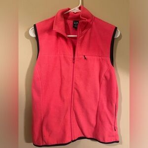 Pink Gap Fleece Vest